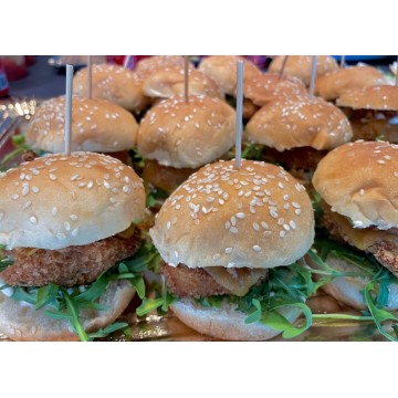 Mini pulguita de pollo con...
